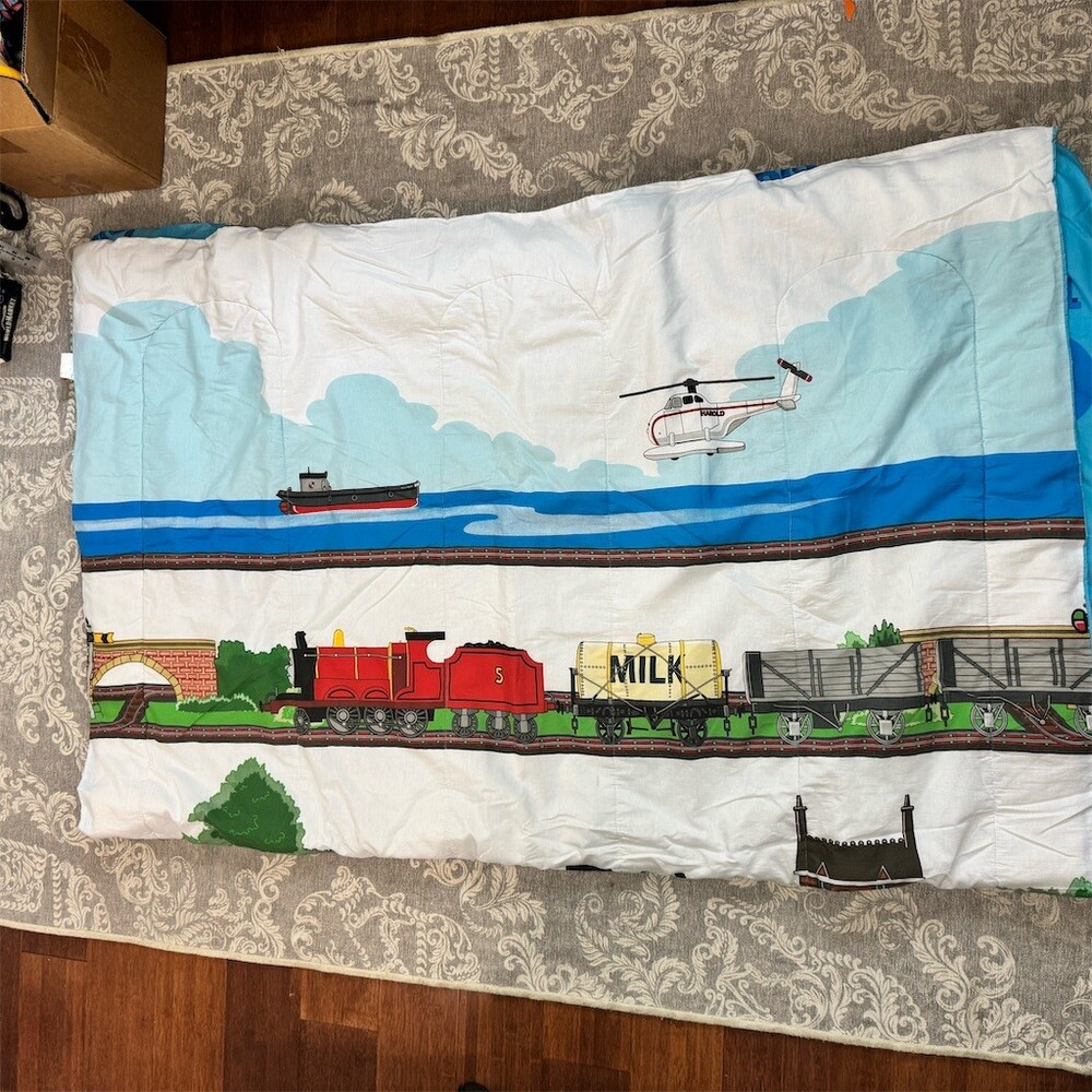 Thomas & Friends Twin Reversible Comforter Thomas Percy James Train Print